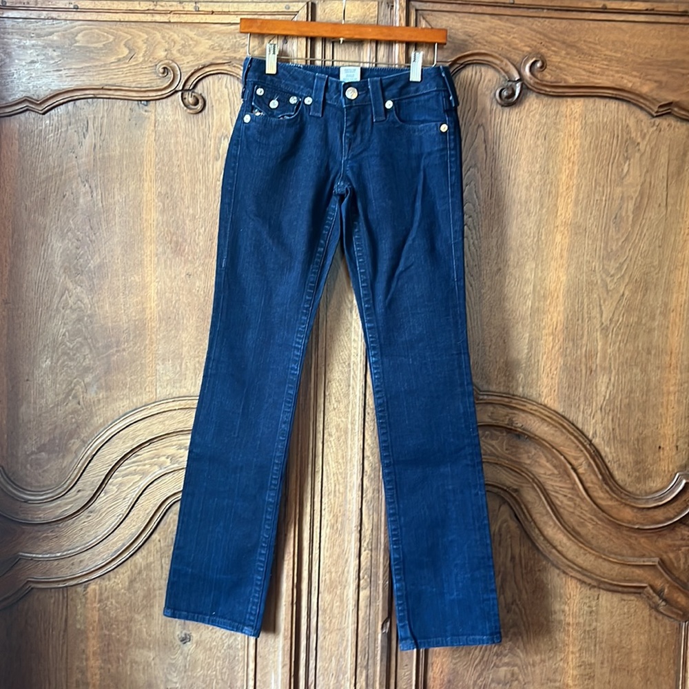 True Religion Sequin Pocket Jeans – Size 26 - Picture 11 of 16